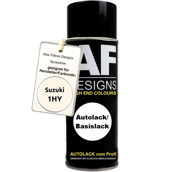 Für Suzuki 1HY Ivory White Spraydose Basislack Sprühdose 400ml