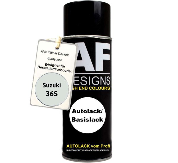 Für Suzuki 36S Garmish Gray Spraydose Basislack Sprühdose 400ml