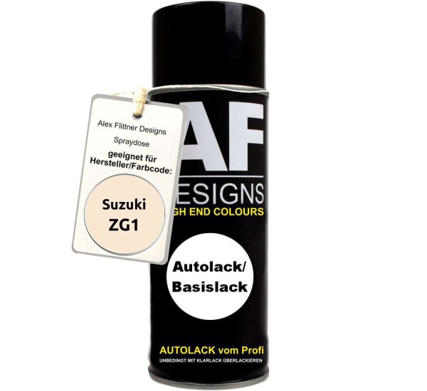 Für Suzuki ZG1 Vanilla Beige Spraydose Basislack Sprühdose 400ml