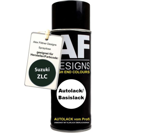 Für Suzuki ZLC Ever Green Pearl Metallic Spraydose Basislack Sprühdose 400ml