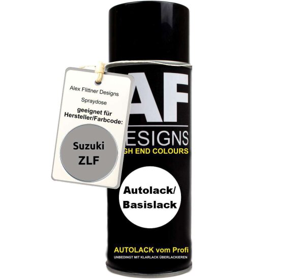 Für Suzuki ZLF Silky Silver Metallic Spraydose Basislack Sprühdose 400ml