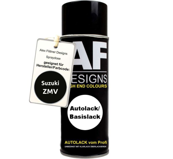 Für Suzuki ZMV Super Black Pearl Spraydose Basislack Sprühdose 400ml