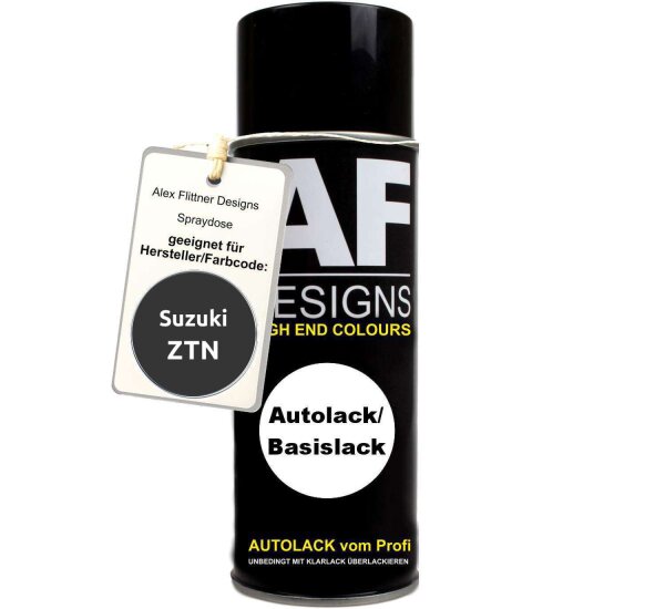 Für Suzuki ZTN Granite Grey Metallic Spraydose Basislack Sprühdose 400ml