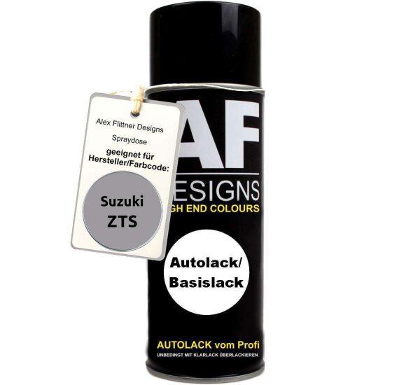 Für Suzuki ZTS Star Silver 4 Metallic Spraydose Basislack Sprühdose 400ml