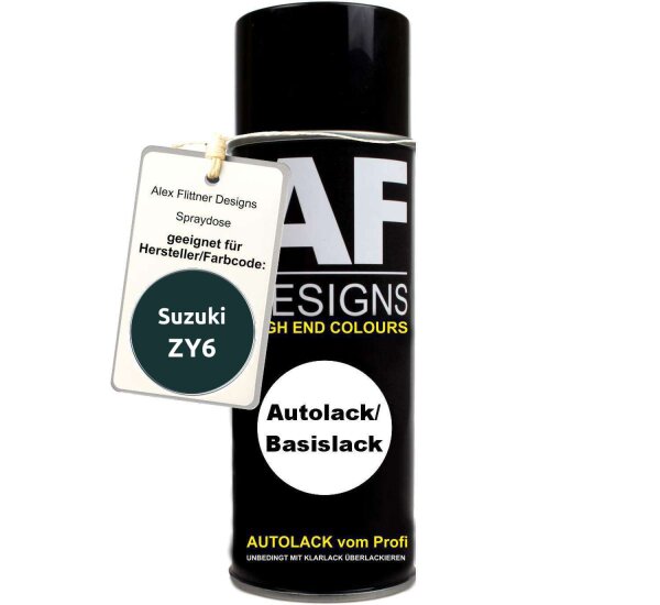 Für Suzuki ZY6 Cactus Green Metallic Spraydose Basislack Sprühdose 400ml