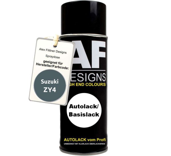 Für Suzuki ZY4 Azure Grey Metallic Spraydose Basislack Sprühdose 400ml