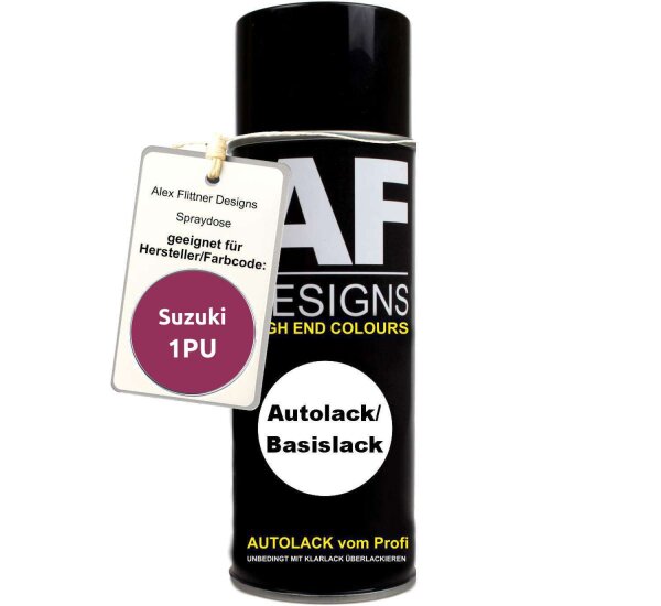 Für Suzuki 1PU Magenta Metallic Spraydose Basislack Sprühdose 400ml