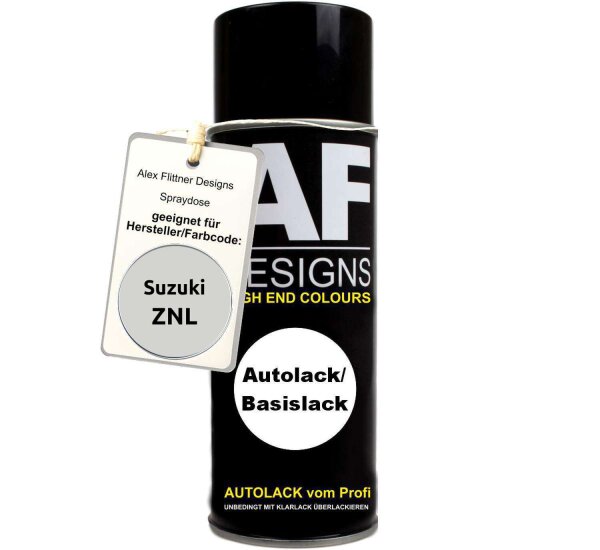 Für Suzuki ZNL White Pearl Spraydose Basislack Sprühdose 400ml