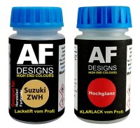 Lackstift für Suzuki ZWH Active Yellow + Klarlack je...
