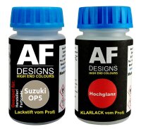 Lackstift für Suzuki OP5 Light Bronzemist + Klarlack...