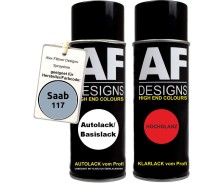 Spraydose für Saab 117 Platinabla Metallic Basislack...