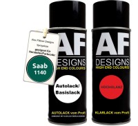 Spraydose für Saab 1140 Verde Cipestre Basislack...
