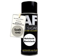 Autolack Spraydose für Saab 104D Opal Grey Basislack...