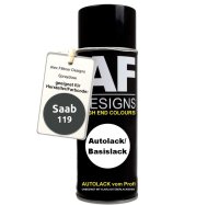Autolack Spraydose für Saab 119 Grau Basislack...