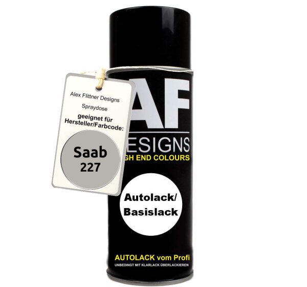 Für Saab 227 Citrine Beige Metallic Spraydose Basislack Sprühdose 400ml