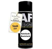 Für Saab 231 Monte Carlo Yellow Spraydose Basislack...
