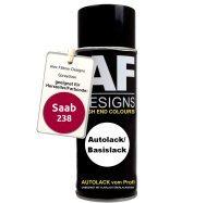 Für Saab 238 Kirschrot Spraydose Basislack...