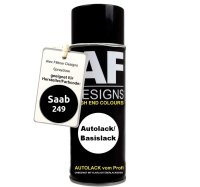 Für Saab 249 Svart Spraydose Basislack...