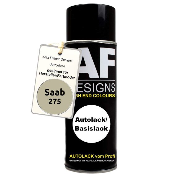 Für Saab 275 Champagne Metallic Spraydose Basislack Sprühdose 400ml