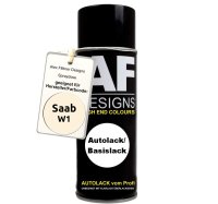 Für Saab W1 Hellasweiss/Polarvit Spraydose Basislack...