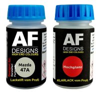 Lackstift für Mazda 47A Ceramic Metallic + Klarlack...