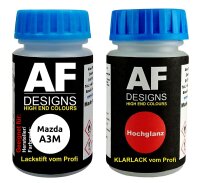 Lackstift für Mazda A3M White + Klarlack je 50ml...