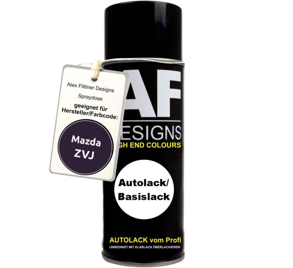 Für Mazda ZVJ Moonlight Violet Pearl X Spraydose Basislack Sprühdose 400ml