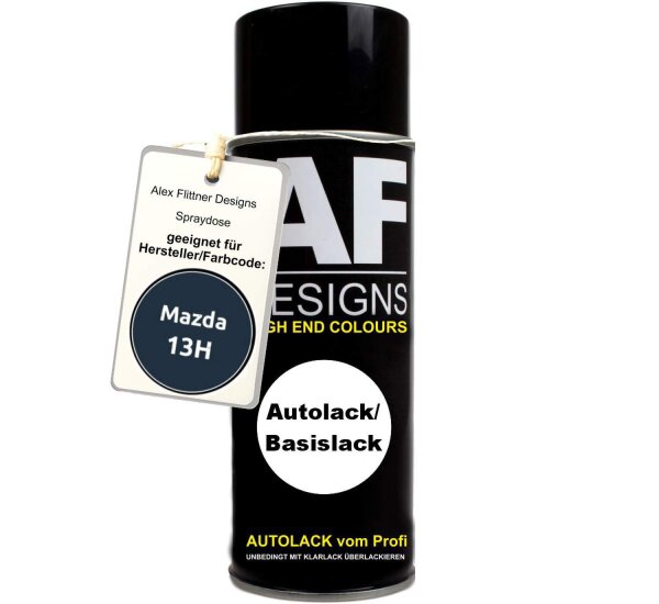 Für Mazda 13H Dark Blue Pearl Spraydose Basislack Sprühdose 400ml