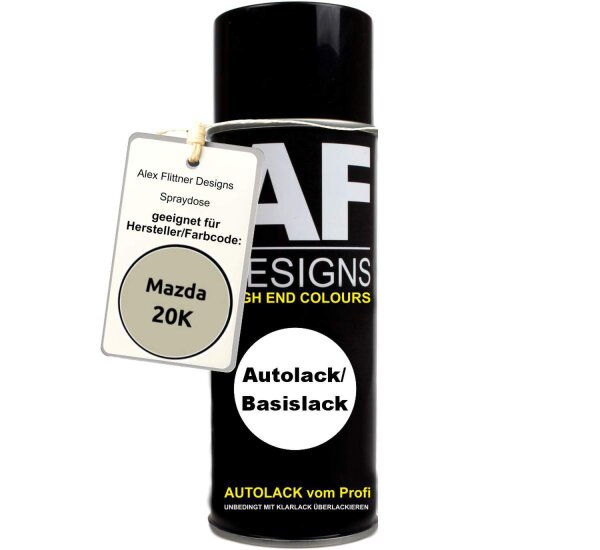 Für Mazda 20K Planet Gold Metallic Spraydose Basislack Sprühdose 400ml
