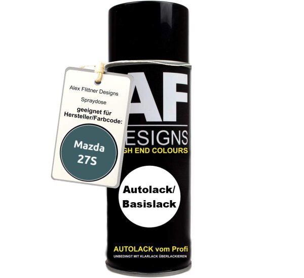 Für Mazda 27S Neptune Green Metallic Spraydose Basislack Sprühdose 400ml