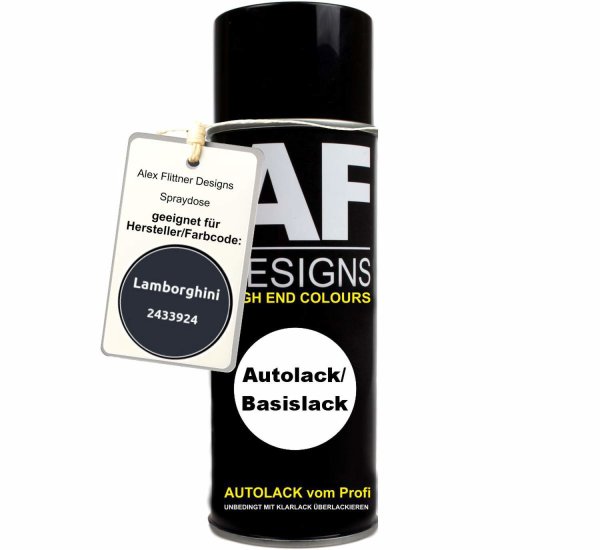 Für Lamborghini 2433924 Blu Acupulco Metallic Spraydose Sprühdose 400ml
