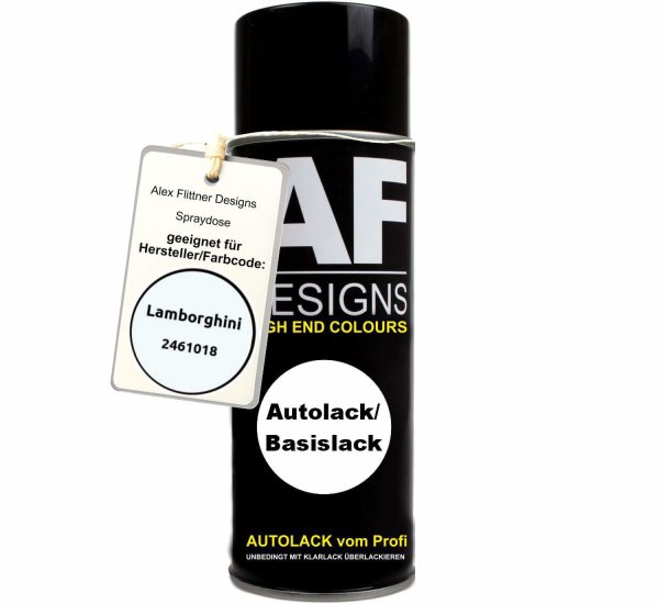 Für Lamborghini 2461018 Bianco Spraydose Basislack Sprühdose 400ml