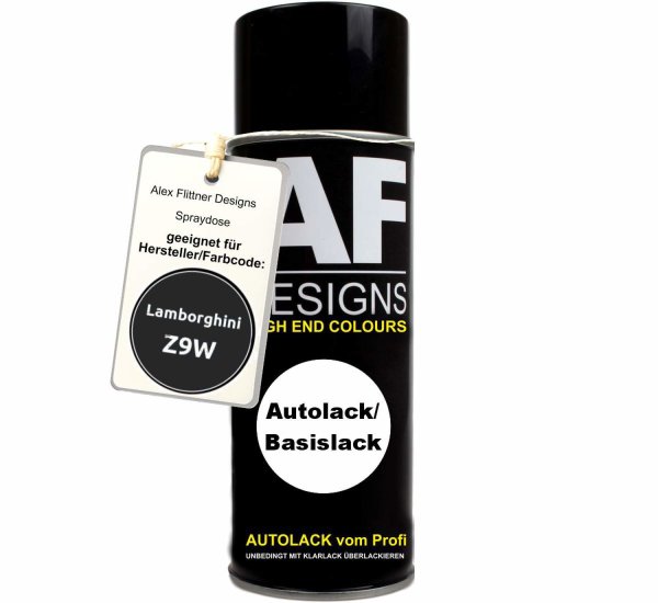 Für Lamborghini Z9W Nero Osyris Metallic Spraydose Basislack Sprühdose 400ml