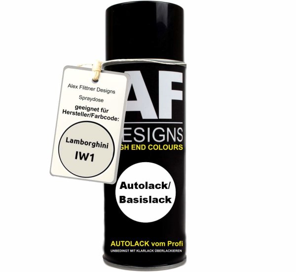 Für Lamborghini IW1 Bianci Isis Spraydose Basislack Sprühdose 400ml