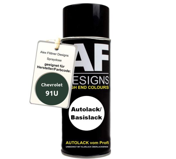 Für Chevrolet 91U Oak Green Pearl Spraydose Basislack Sprühdose 400ml