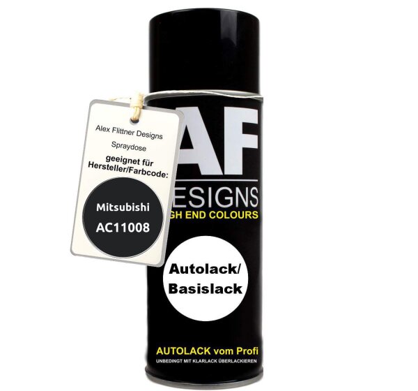 Für Mitsubishi AC11008 Pyrenees Black Pearl Metallic Spraydose Sprühdose 400ml