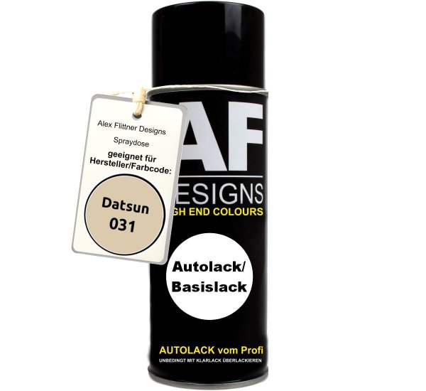 Für Datsun 031 Beige Spraydose Basislack Sprühdose 400ml