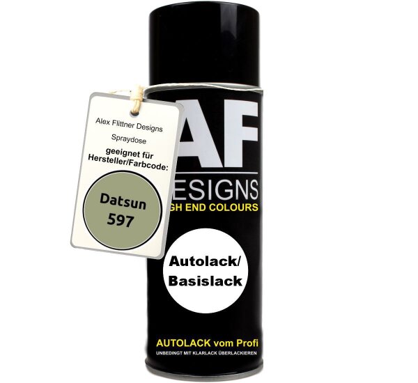 Für Datsun 597 Olive Spraydose Basislack Sprühdose 400ml