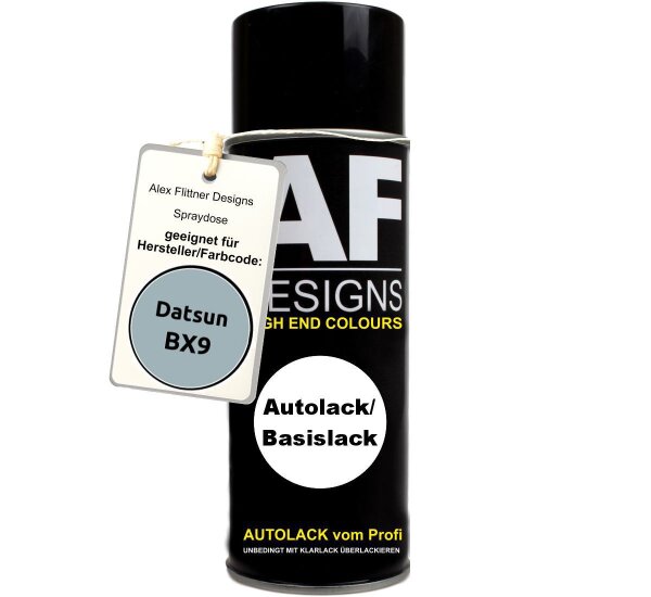 Für Datsun BX9 Light Blue Metallic Spraydose Basislack Sprühdose 400ml