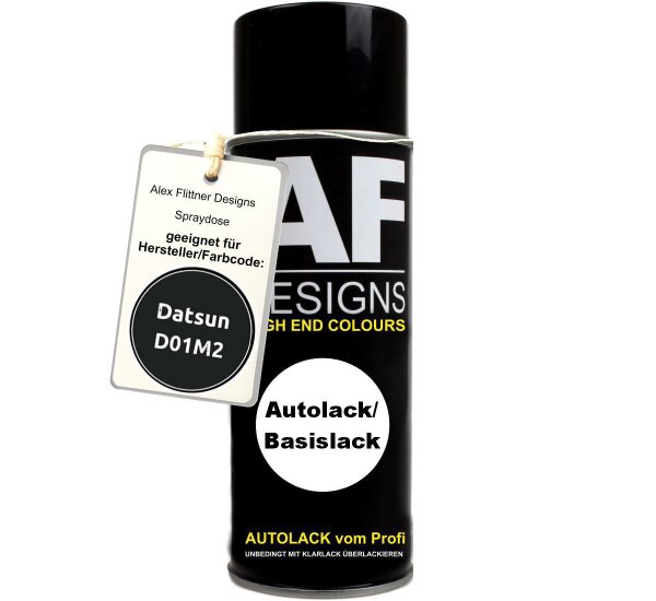 Für Datsun D01M2 Dark Green Spraydose Basislack Sprühdose 400ml