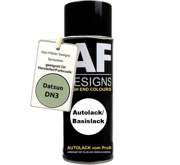 Für Datsun DN3 Light Green Metallic Spraydose Basislack Sprühdose 400ml