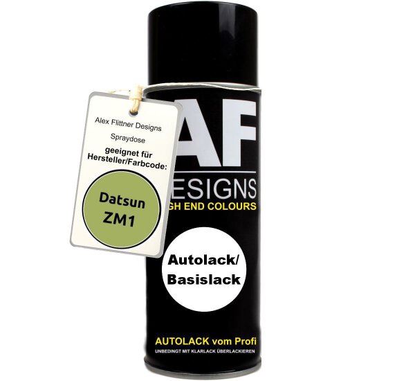 Für Datsun ZM1 Moco Green Metallic Spraydose Basislack Sprühdose 400ml