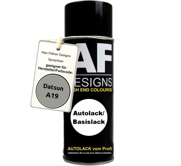 Für Datsun A19 Orange Metallic Spraydose Basislack Sprühdose 400ml