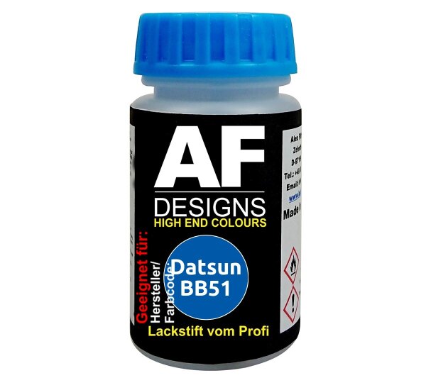 Lackstift für Datsun BB51 Blue Perl Metallic schnelltrocknend Tupflack Autolack