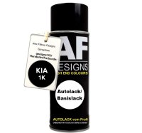 Autolack Spraydose KIA 1K Black Perl Basislack...