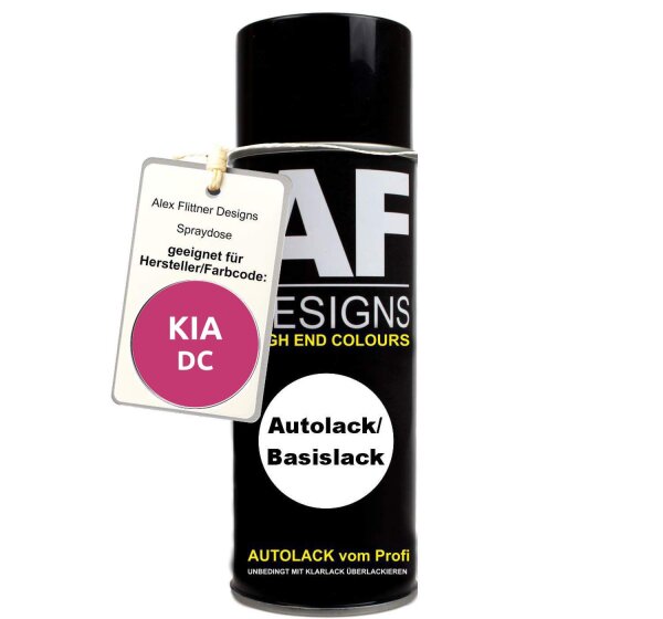 Für KIA DC Pale Violet Spraydose Basislack Sprühdose 400ml