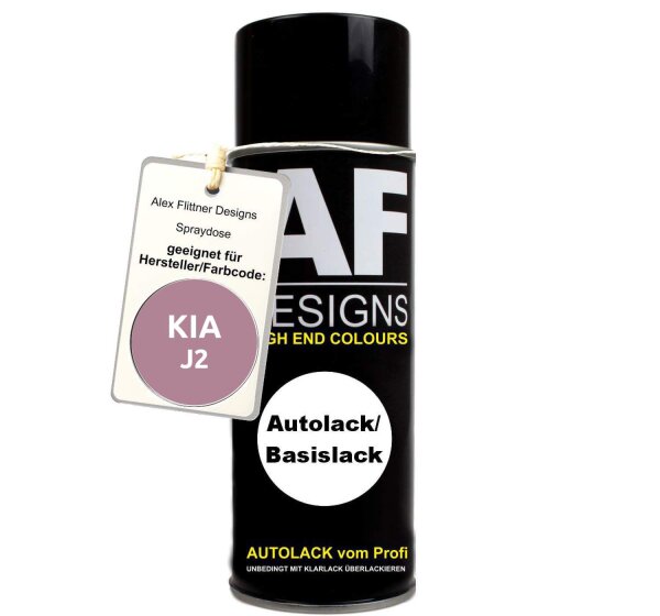 Für KIA J2 Pink Coral Metallic Spraydose Basislack Sprühdose 400ml