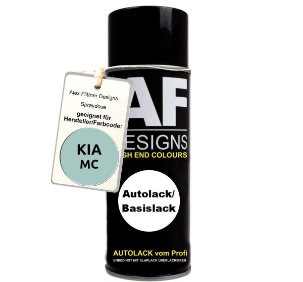 Für KIA MC Moderate Silver Metallic Spraydose Basislack Sprühdose 400ml