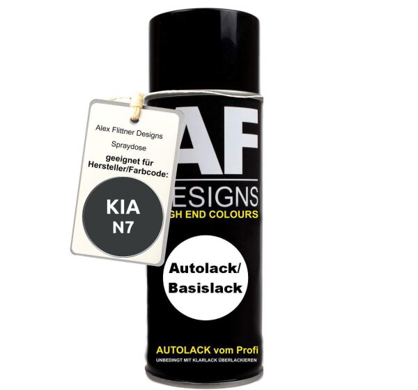 Für KIA N7 Carbon Grey Metallic Spraydose Basislack Sprühdose 400ml