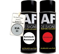 Spraydose für KIA 3C Silver Metallic Basislack...